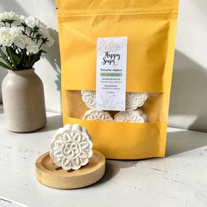 Menthol & Eucalyptus Shower Melters - Menthol splash Aromatherapy steam shower