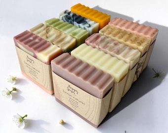 Natural Cold Process Soap | Handmade Artisan Soap | Gentle Skincare | Soap Bar | Choose Your Scent