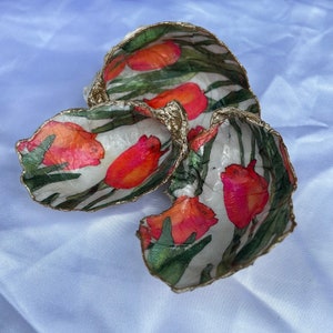 Oyster Shell Jewelry Dish/Decorative Oyster Shell