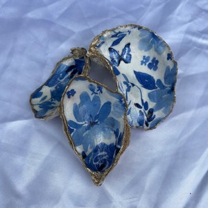 Oyster Shell Jewelry Dish/Decorative Oyster Shell