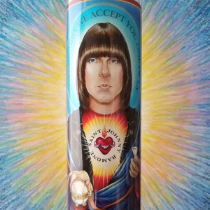 St Johnny Ramone Candle