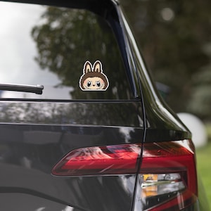 Brown Labubu Sticker Bubble-free stickers