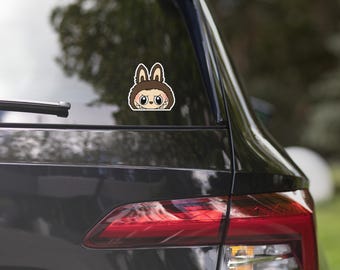 Brown Labubu Sticker Bubble-free stickers