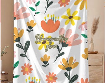 Inspirational Christian Throw Blanket – Gift for Mom or Woman