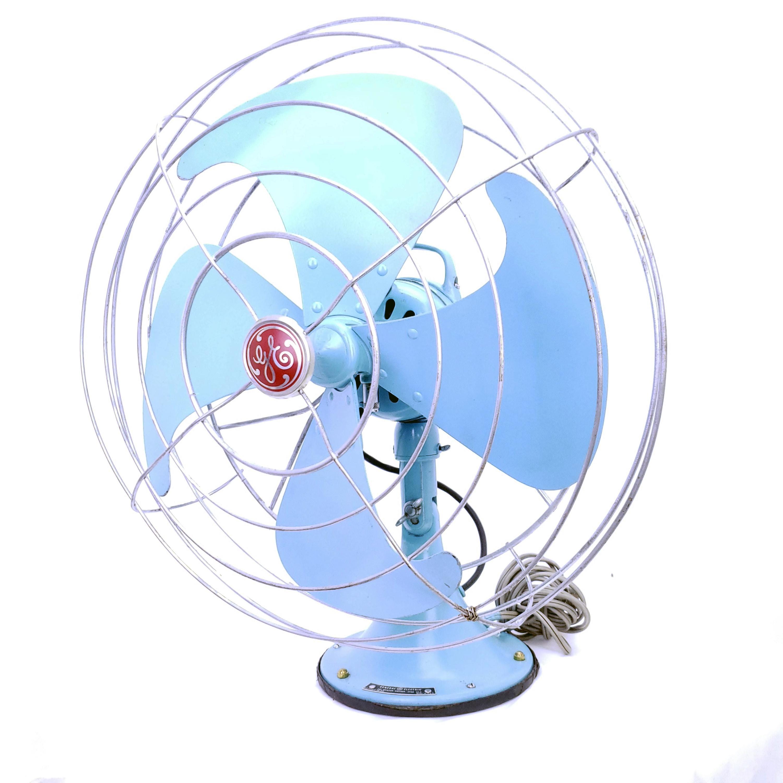 GENERAL oscillating fan 青 1949 GE Vortalex Oscillating Fan: Restored Mid-century Modern