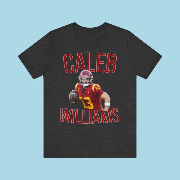 Caleb Williams T-Shirt | USC College Football Shirt | NFL Chicago Bears Tee | 2024 NFL Draft Shirt