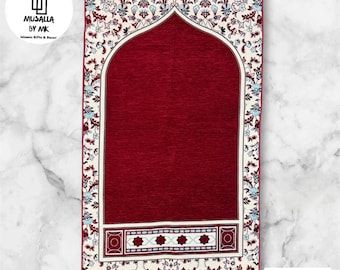 Muslim Islamic Chennile Prayer Mat Rug/ Islamic Gift