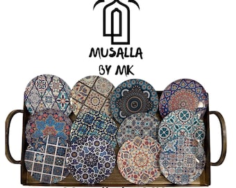 Turkish Ottoman Design Patterned Coasters (set of 2)