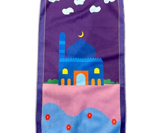 Kids Prayer Mat Rug/ Jaanamaz / Islamic Gift
