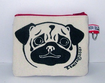 Pug Change Purse