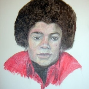1    Michael Jackson Greeting Card with Envelope (5x3)