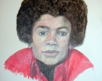 1    Michael Jackson Greeting Card with Envelope (5x3)