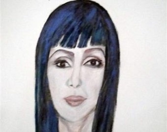 1   Cher Greeting Card with Envelope Included (5x3)