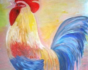 Rooster         8-1/2 x 11  Print