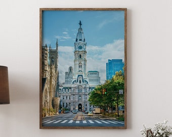 Philadelphia City Hall Fotodruck: Pennsylvania Wall Art