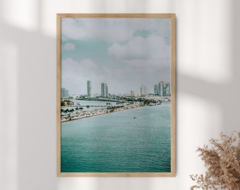 Miami Beach Photography Print: South Beach Coastal Wall Art