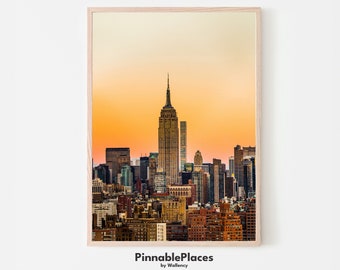 Empire State Building Print: New York City Skyline Art (Digital File)