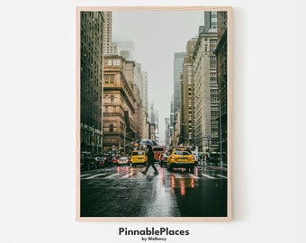NYC Street Photography Print: Manhattan Midtown Scene (Digital File)