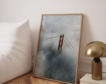 Golden Gate Bridge Bridge: San Francisco Bay Fotografie Poster