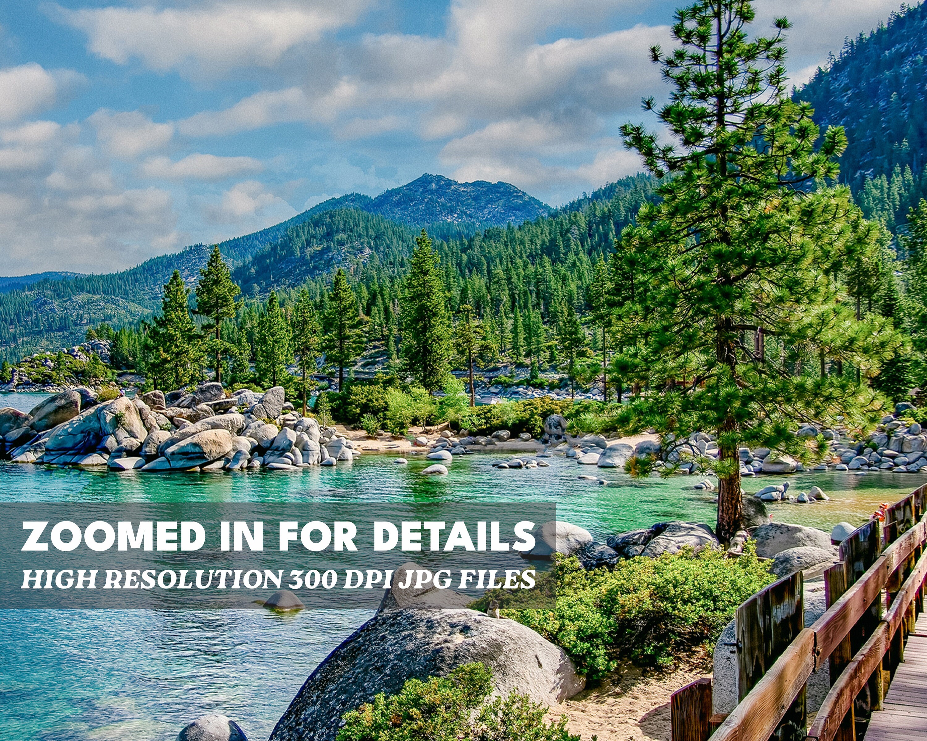 Lake Tahoe Print, Lake Tahoe Poster, Lake Tahoe Photo, Lake Tahoe ...
