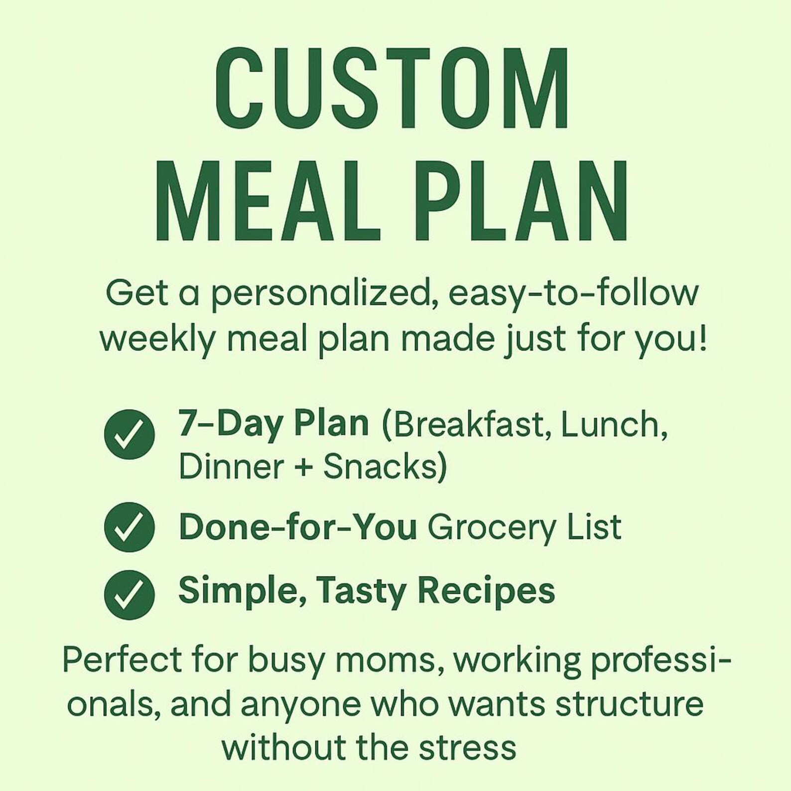 Macro Weekly Meal Plan - High Protein 1800 Calories - Etsy