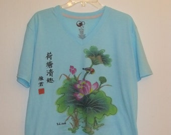 Hand-painted T-shirt