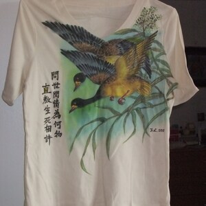 Hand-painted T-shirt image 1