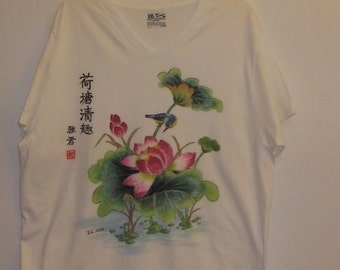 Hand-painted T shirt