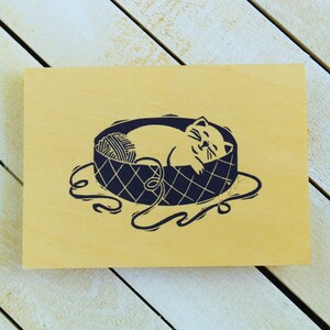 Cat Nap Mini Print image 2