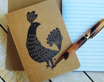 Kraft Bird Notebook