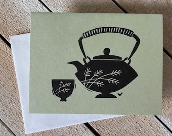 Karty z notatkami Tea Time Letterpress