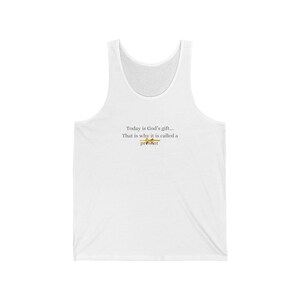 Inspirational Unisex Jersey Tank, Motivational Workout Top, Gift for Her, Gift for Him, Summer Essential, Casual Wear