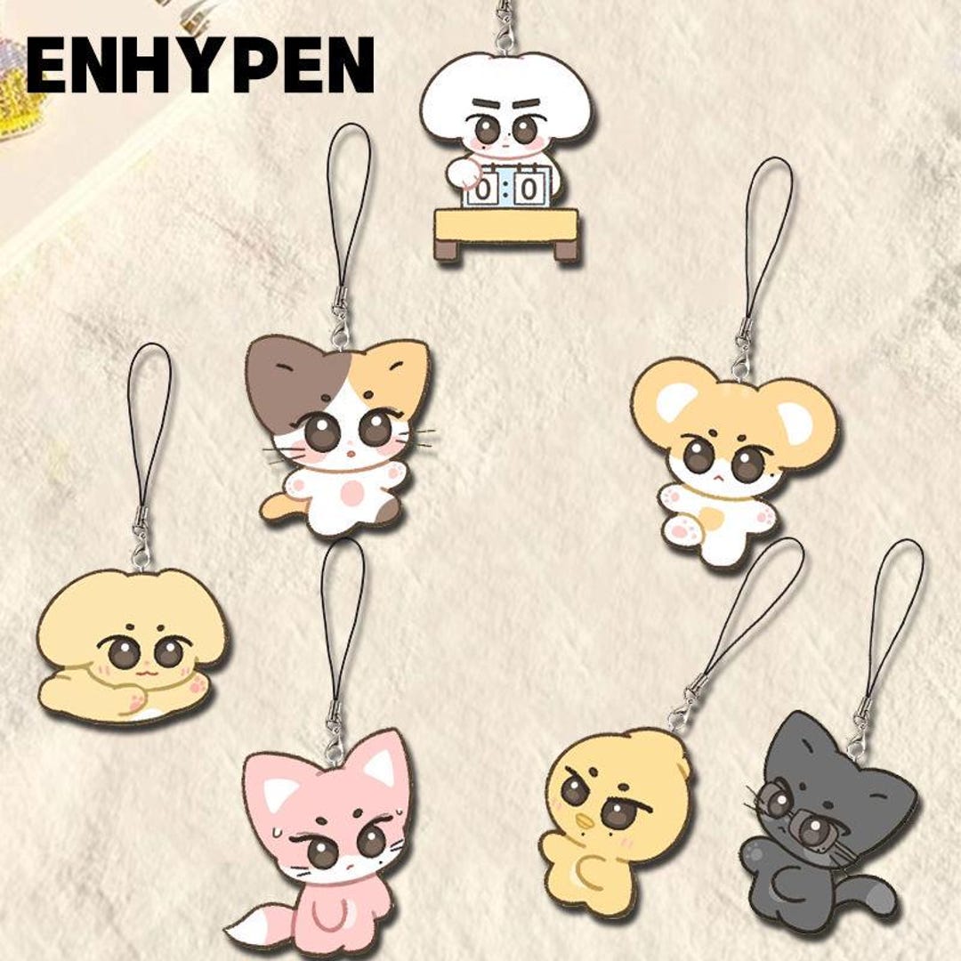 Enhypen Animal Key Chain Cute Bag Accessories| Merch Gift