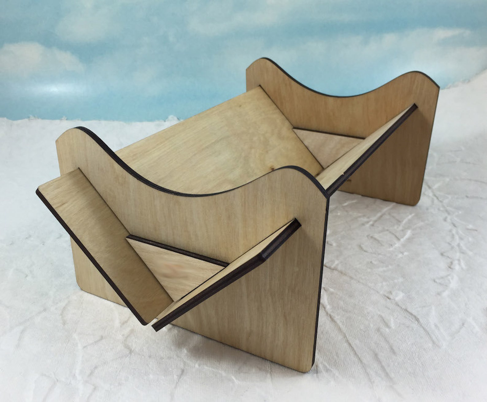 Bookbinding Sewing Cradle Collapsible Wooden Hole Punching Etsy