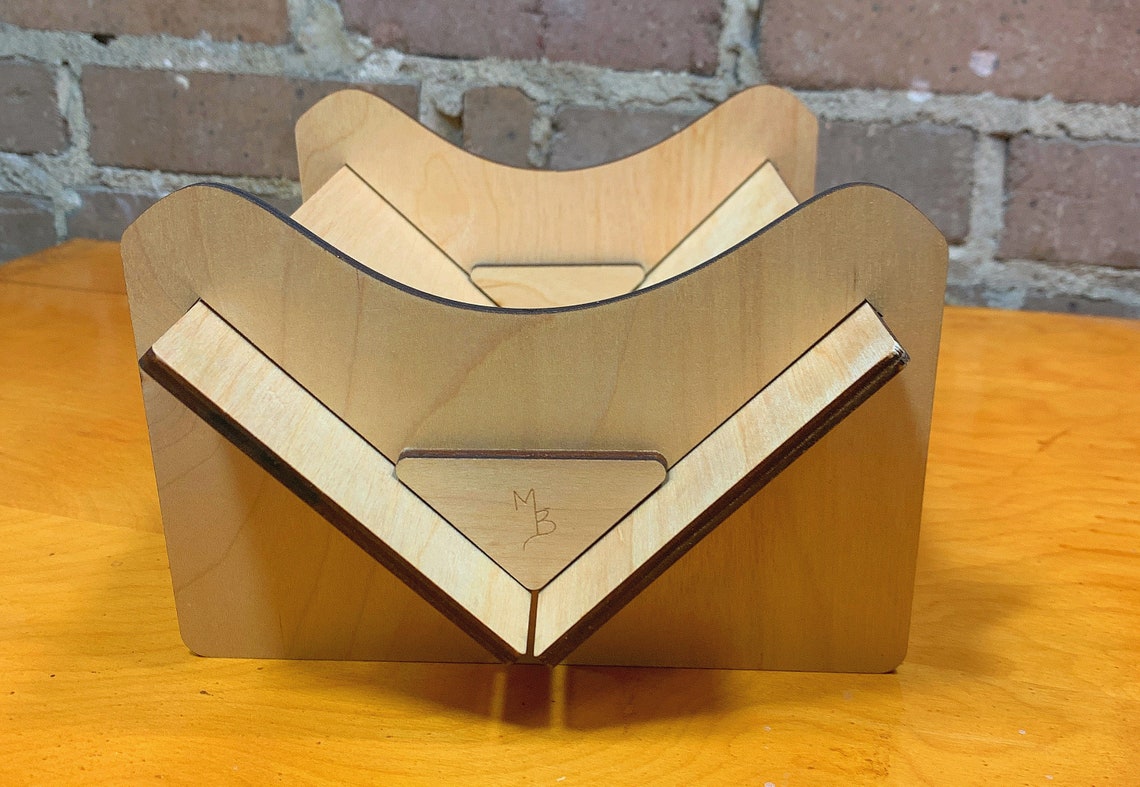 Bookbinding Sewing Cradle Collapsible Wooden Hole Punching Etsy