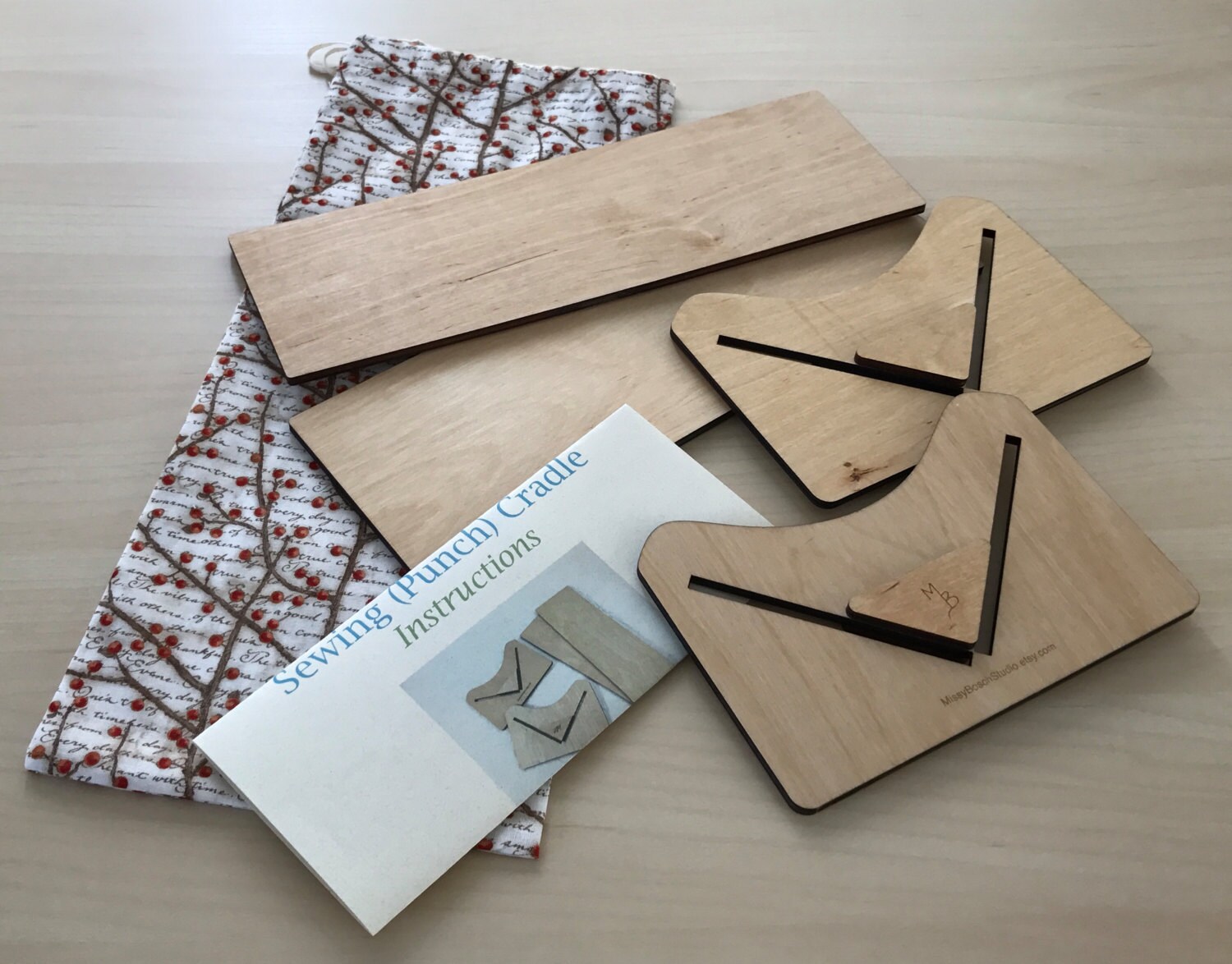 Bookbinding Sewing Cradle Collapsible Wooden Hole Punching Etsy