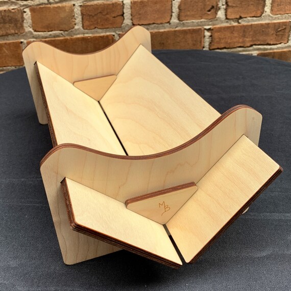 Bookbinding Sewing Cradle Collapsible Wooden Hole Punching Etsy