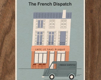 The FRENCH DISPATCH Limited Edition Print