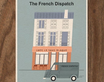 THE FRENCH DISPATCH Movie Poster 16x12