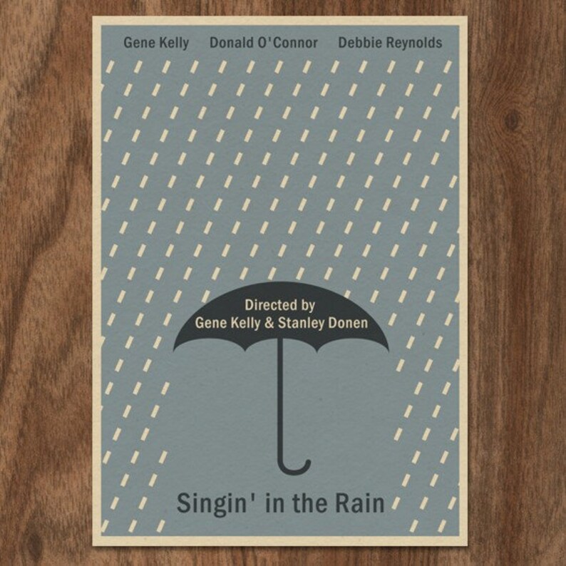 Singin' in the Rain 16x12 Movie Poster image 2