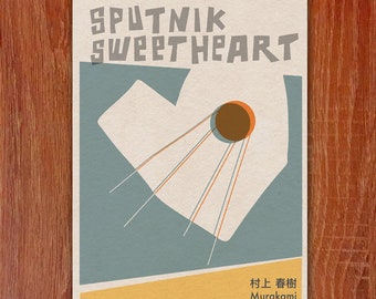 Sputnik Sweetheart 16x12 Poster Print