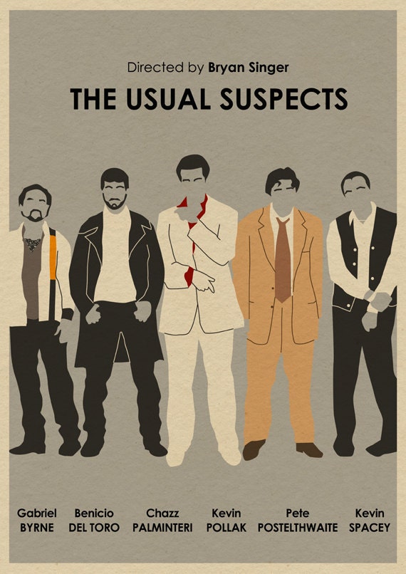 Usual Suspects Poster 