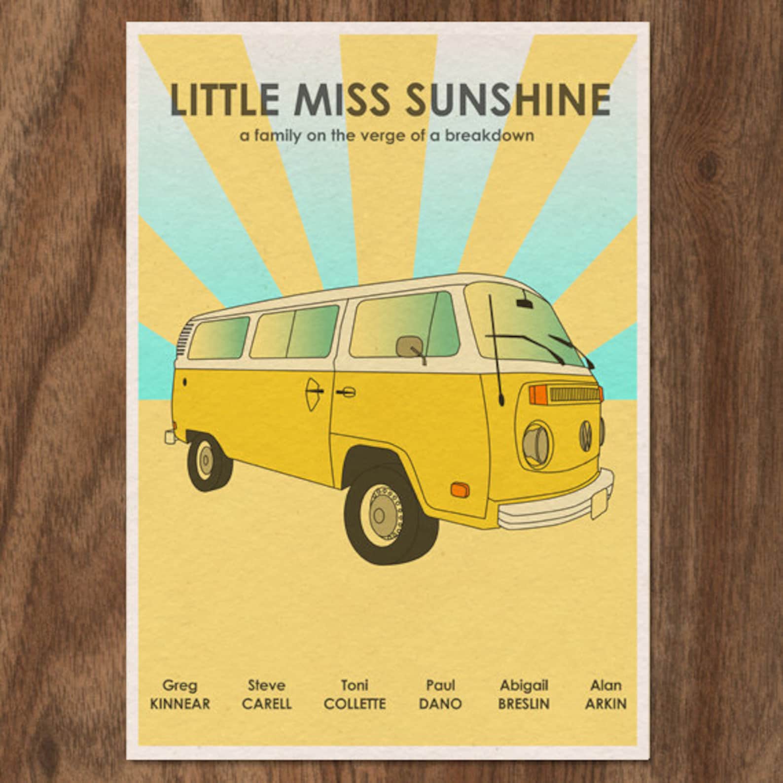 16x12 Movie Poster Print Little Miss Sunshine - Etsy