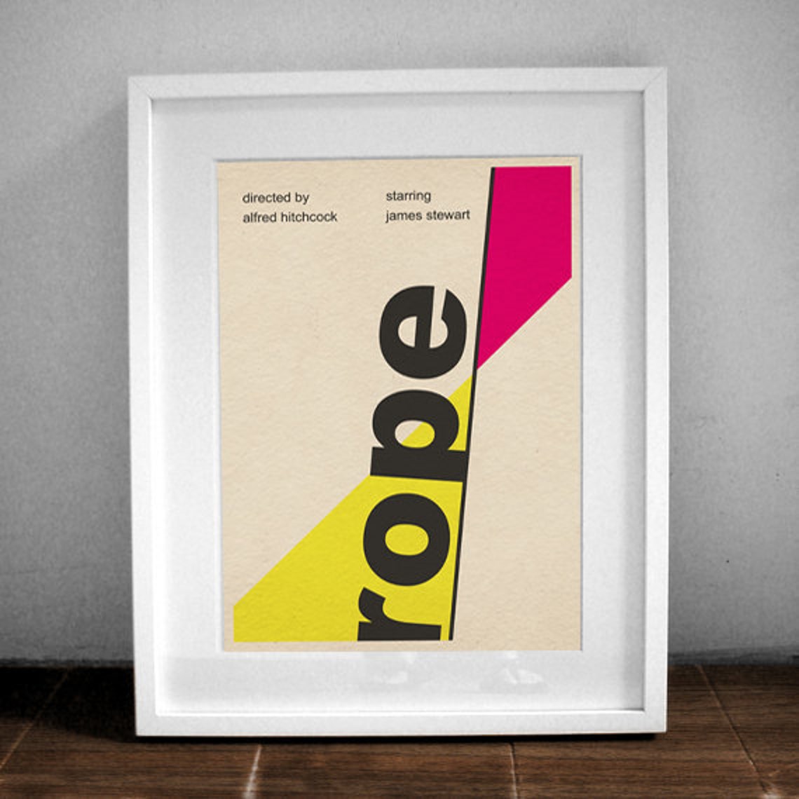 Alfred Hitchcock ROPE 16x12 Movie Poster Print Etsy