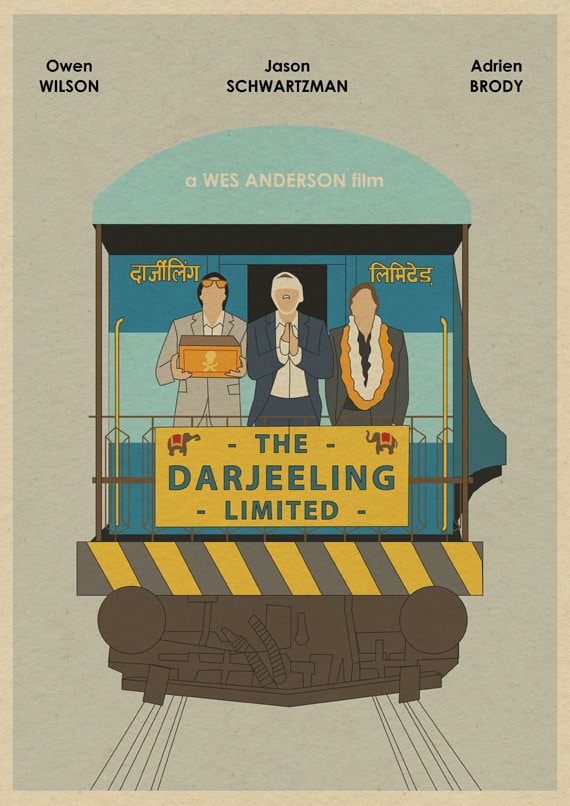 The Darjeeling Limited Film Alt-Poster Poster for Sale by stephenalma
