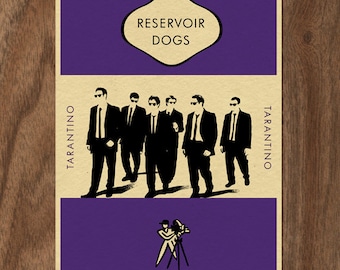 Reservoir Dogs Penguin Book Cover-inspired Print