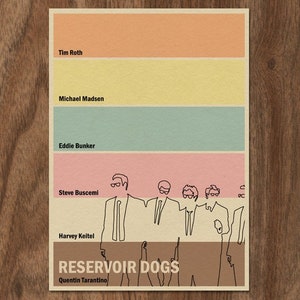 Reservoir Dogs 16x12 Movie Poster
