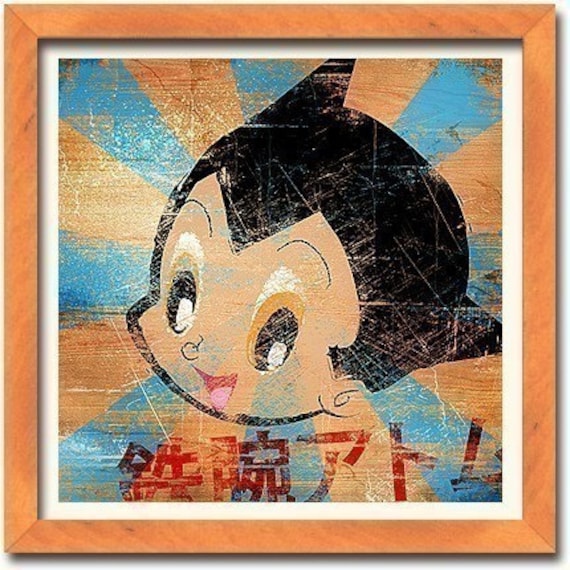 鉄腕アトム ポップアートプリント - Etsy 日本