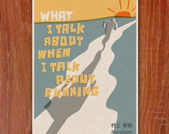Haruki Murakami 16x12 Poster Print