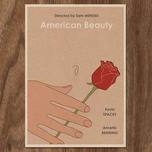 Impresión del cartel de la película 16x12 - Belleza americana